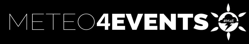 Meteo4events weerbewaking logo
