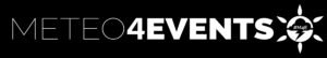 Meteo4events weerbewaking logo