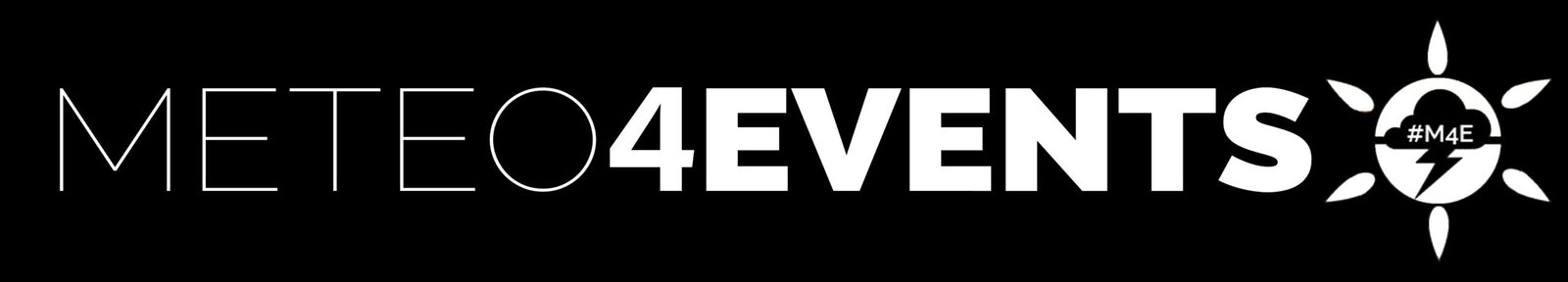 Meteo4events weerbewaking logo